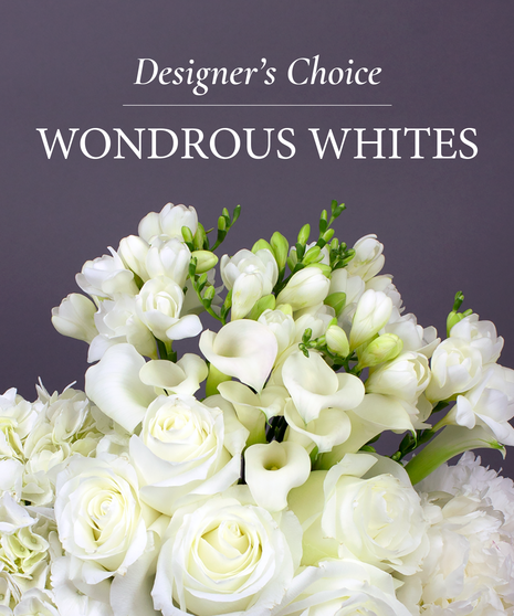Classic White - Designer's Choice Arrangement