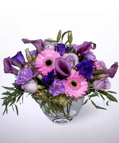 purple flowers