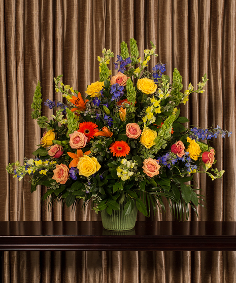  bold colors funeral urn