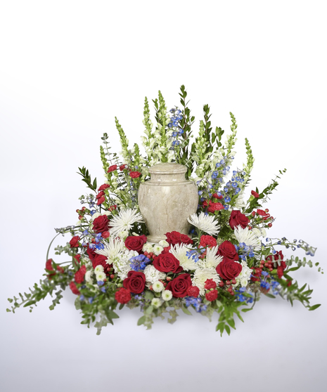 patriotic cremation tribute