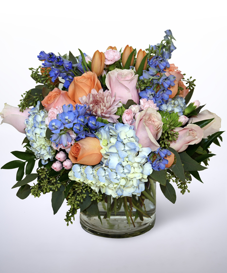 cheerful french-styled arrangement